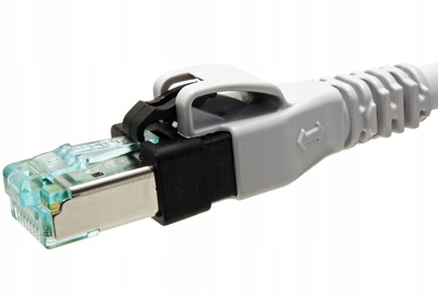 Kabllo rrjeti Easylan Patch Cable S/FTP PiMF, CAT6a, 0.5m, gri