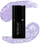 Llak thonjsh hibrid Semilac 241 Ocean Flower, 7ml, vjollcë Sunflash