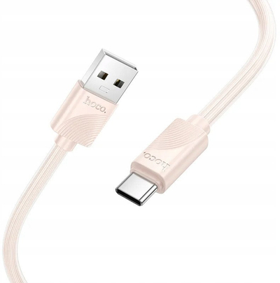 Kabllo USB A në USB C Hoco X114, 18W, 1m, rozë