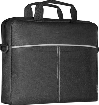 Çantë për laptop Defender Lite, 15.6", e zezë / e hirtë