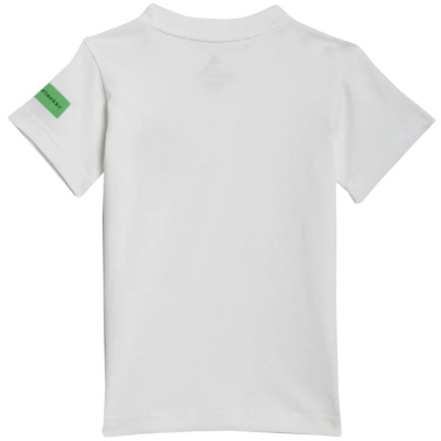 Set për kalamaj adidas Jr H65812, bluzë dhe leginsa, pambuk organik, shumëngjyrësh