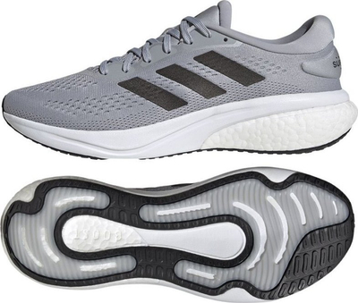Atlete vrapimi Adidas Supernova 2 Mesh, për burra, neutrale, gri me të zeza