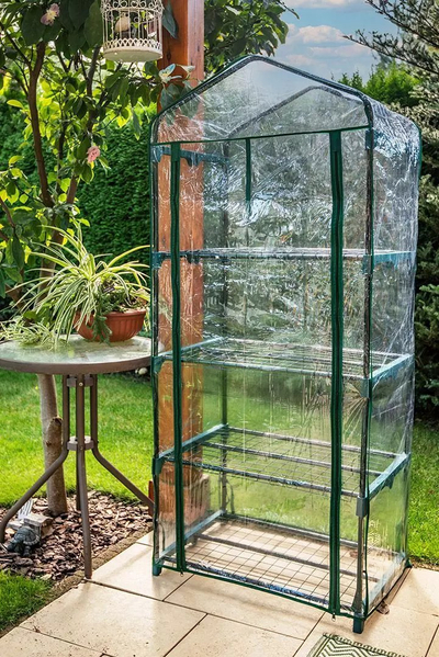 Serë shtëpiake NEO 15-901, 69 x 49 x 160 cm, metal PVC, jeshile