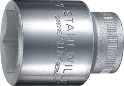 Bit gjashtëkëndor Stahlwille 52 30, 30 mm, 1/2", argjendt