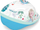 Helmetë biçiklete për kalamaj Disney Frozen 2, madhësia M 52-56cm, e bardhë me ngjyra