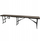 Stol palosës NUFORMA Bench Catering Table 180cm, 183 cm, plastik, i bardhë