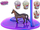 Lodër senzoriale Horse Friends Putty, kal i vogël brenda, xhel me ngjyra, shumëngjyrëshe