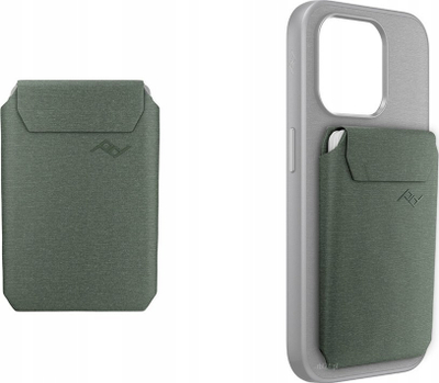 Portofol telefoni Peak Design Wallet Slim, MagSafe, mban deri 7 karta, jeshile Sage