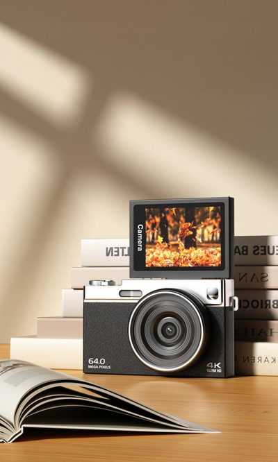 Aparat digjital Xrec C77, 64MP, 4K, i kaltër
