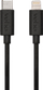 Kabllo karikimi Veho USB C në Lightning, 0.2m, i zi