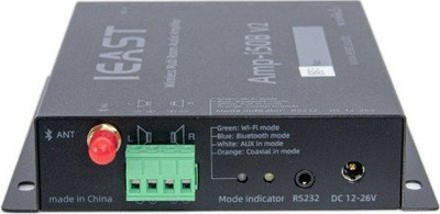 Amplifikator rrjeti iEAST AMP i50B V2, Hi Fi multiroom, Wi Fi edhe Bluetooth, i bardhë