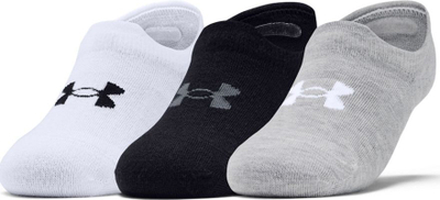 Çorape Under Armour Essential Ultra Low, set me 3 palë, të ulëta, shumëngjyrëshe