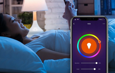 Llamba smart Gosund WB4, LED RGB, set me 2 copë, E27