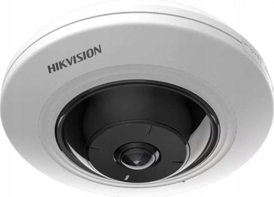 Kamerë rrjeti Hikvision DS-2CD2955G0-ISU, 5MP, lentë fikse 1.05mm, e bardhë
