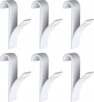 Varëse rrethore për radiator Wenko, set 6 copë, të bardha