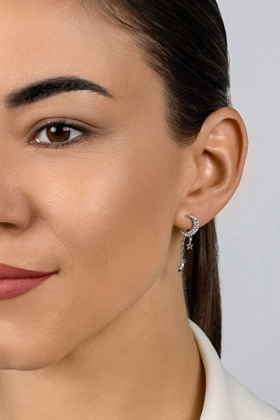 Vathë për femra Brilio Silver sBS3293, të argjendtë
