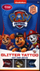 Set tatuazhesh me shkëlqim TyToo PAW Patrol, 12 shabllone, 3 ngjyra glitter, për çuna