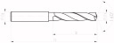 Stërvitje karbidi Fanar MasterDrill, diametër 4.20mm, gjatësi 74mm, gri