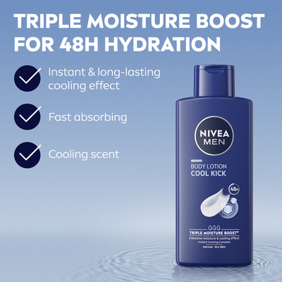 Losion për meshkuj Nivea, 400 ml