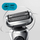 Brisk elektrik Braun Series 7 71-S1000S, AutoSense, kokë 360°, gri