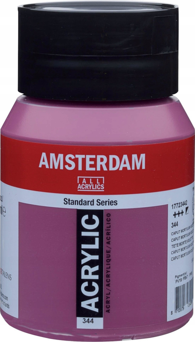 Bojë akrilike Amsterdam Standard Series 344, 500ml, Caput Mortum Violet, vjollcë