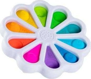 Lodër edukative Fat Brain Toys Dimpl Digits, me shqisa, me numra 1‑10, shumëngjyrëshe