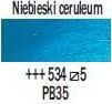 Bojë vaji Rembrandt Oil Colour Cerulean Blue 534, tub 40 ml, blu cerulean