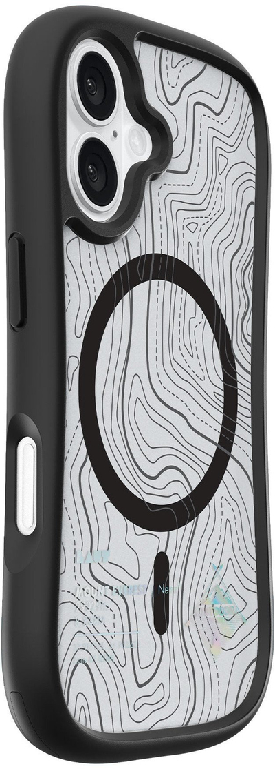 Kapak telefoni Laut Pop Adventure për iPhone 16, MagSafe, holografik, i zi