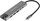 Adapter USB C Kruger&amp;Matz KM1990, HDMI, 2x USB 3.0 RJ45, gri metalik