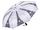 Çadër shiu Blooming Brollies, e hirtë