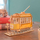 Puzzle 3D druri Robotime ROETG505 Tramcar, model tramvaji, klasik, ngjyrë druri