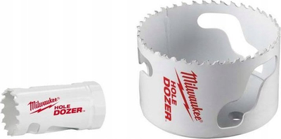 Sharë rrethore Milwaukee Hole Dozer, 2" 51mm, bi-metal, e bardhë