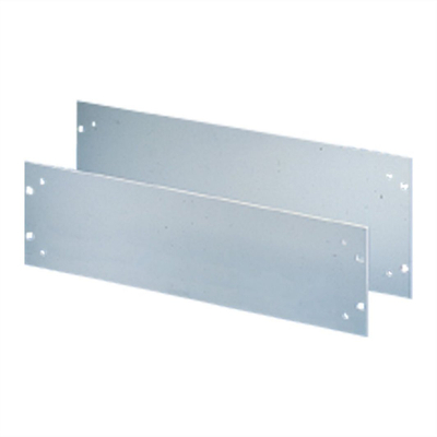 Panel i përparmë rack Schroff 19", 2U, 4 mm alumin, argjent