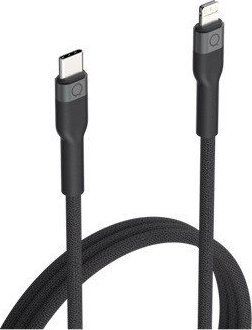 Kabllo karikues LINQ PRO USB C në Lightning, MFi, 2m, e zezë