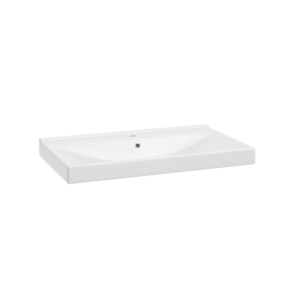 Lavaman mobiljeje Aquaform Laredo AQ.448-0431180, 80 cm, qeramikë, i bardhë