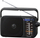 Radio portabël Panasonic RF-2400DEE-K, AM/FM, me antenë teleskopike, e zezë
