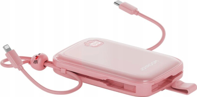 Powerbank Joyroom JR-L008 Plus Cutie Series, 20000mAh, 22.5W, roz