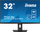 Monitor iiyama ProLite XUB3293UHSN-B5, 31.5", 3840 x 2160, i zi