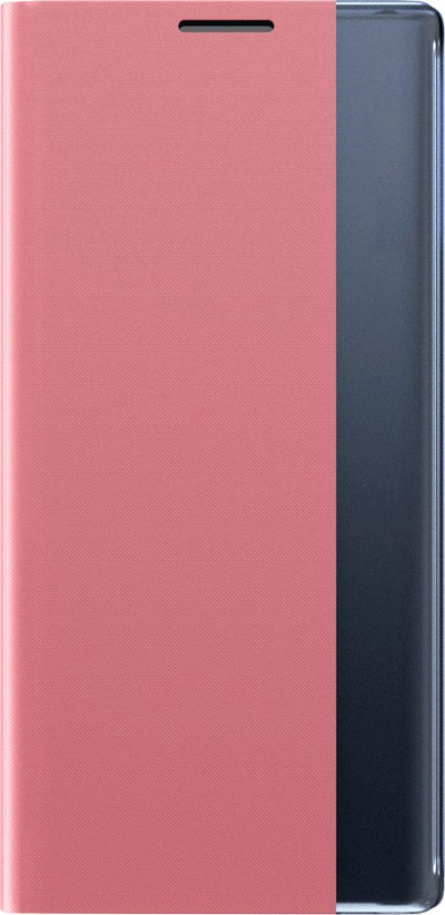 Mbrojtëse libri Hurtel Sleep Case për iPhone 13 mini, flap Smart Cover, rozë