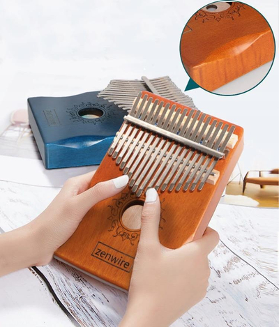 Kalimba Piano K-01, 17 taste, dru mahon