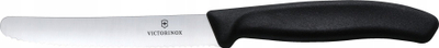 Set takëme Victorinox Swissclassic Table, 24 copë, çelik inox, doreza e zezë