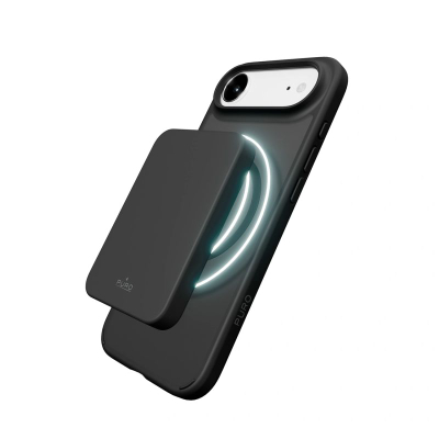 Këllëf telefoni Puro PUIPC1766GRADBLK për iPhone, me dizajn gradient, i zi