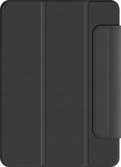 Kapak-tablet Pomologic për iPad Pro 11 M4, tip libër, me magnet, ngjyrë antracit