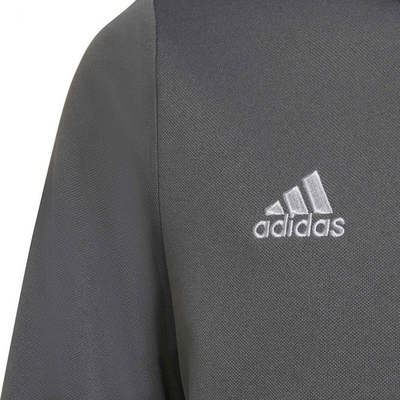 Bluzë sport për kalama Adidas Junior Entrada 22 Track Jr H57521, poliester, me zinxhir, blu