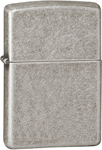 Çakmak Zippo Antique Silver Plate Armor 27003
