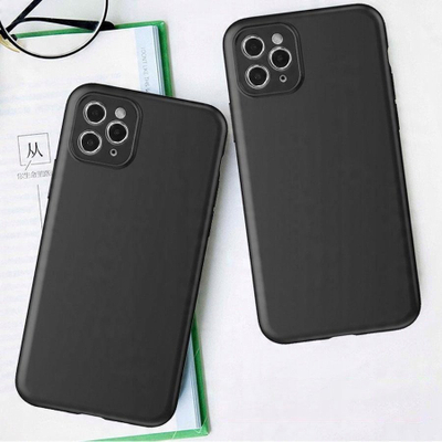 Mbulesë telefoni Hurtel Soft Case për Honor Magic5, silikoni, e hollë, e zezë