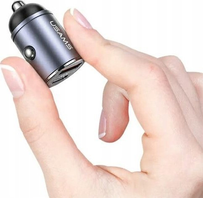 Karikues veture Usams C38, 30W PD QC, USB A USB C, vjollcë