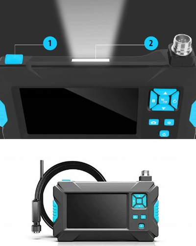 Kamerë inspektuese Duo Endoscope, 10 m, 2x Full HD, 9 LED
