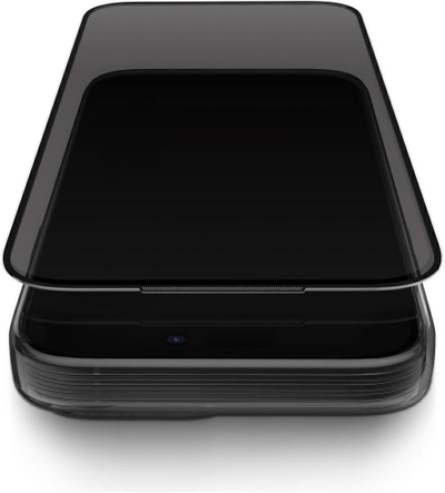Qelq mbrojtës Uniq Optix Privacy për iPhone 17 Pro, xham i fortë, filtër privatësie, transparent