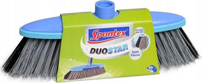 Fshesë dyshemeje Spontex Duostar, me bisht 120cm, me mbrojtëse, blu